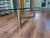 Leon Rosen Style Pace Postmodern Mid Century Brass and Glass Two Tier Coffee Table Circa 1970's tubular brass/glass...