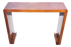 Asian Elm Wood Altar Console Table, Late 19th Century
