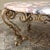Antique Italian Painted Wrought Iron Marble Top Coffee Table For Sale - Image 11 of 12