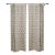 Decorative Coloured Linen Curtain Hand Block Print With Floral Motifs Size 54"Wx29"L- Keri Jaal For Sale