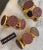 Contemporary LastCHANCE!Vintage Kim Seybert Harlequin Napkin Rings - Set of 3 For Sale - Image 3 of 12