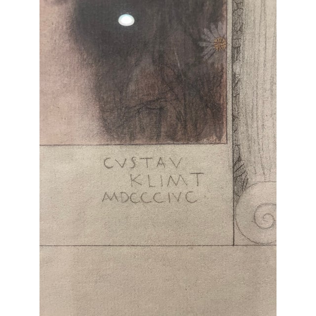 Gustav Klimt Junius Art Nouveau Framed Print, Collection Verge Nouvelles France For Sale - Image 4 of 11