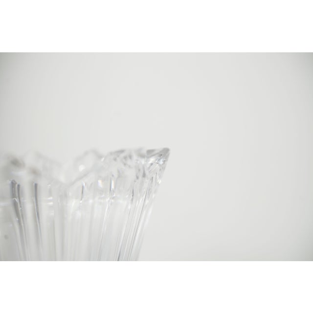 Glass Crystal Vase by Lisa Mori, Austria, 1980s For Sale - Image 7 of 14