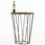 Modern Mid 20th Century Modernist Stone-Top Iron Garden Table For Sale - Image 3 of 4