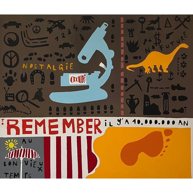 Alexandre Schaller, Times, Acrylic on Canvas, 1990s For Sale - Image 11 of 11