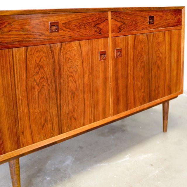 Wood 1950s Brouer Møbelfabrik Rosewood Sideboard For Sale - Image 7 of 15