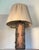 Vintage Mid Century Table Lamp British Potter Bernard Rooke Textured Tree Bark Pinecone Motifs, 1960s For Sale - Image 4 of 12