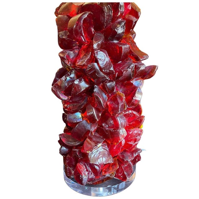 Rock Candy Lamps by Swank Lighting, Set of 2 For Sale - Image 4 of 7