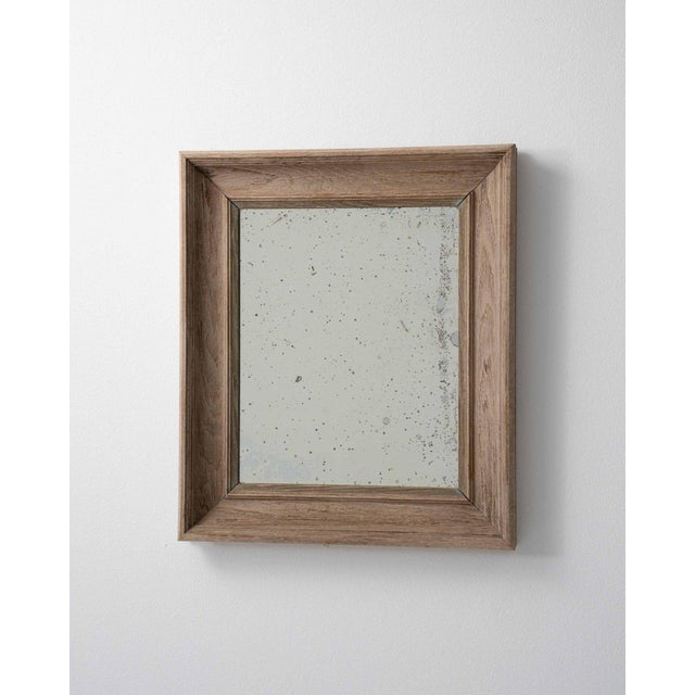 19th Century France Red Wood Mirror For Sale In Greensboro - Image 6 of 8