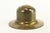 Art Deco 1920-30's Art Deco Brass Capstan Inkwell With Spring Lid For Sale - Image 3 of 14