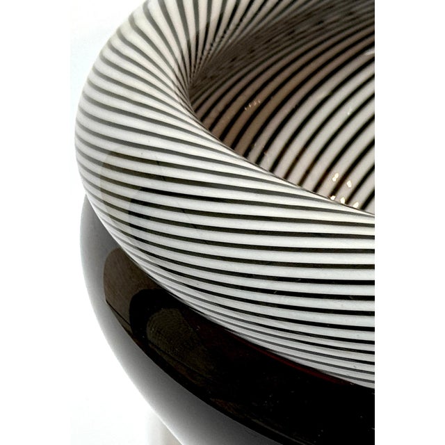 Lino Tagliapietra Zanfirico Bowl, Signed , #25/100, 1986 For Sale - Image 11 of 11