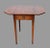 Antique Sheraton Mahogany One Drawer Pencil Inlay Drop Leaf Side Table For Sale - Image 4 of 12