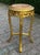 Wood 1950s French Louis XVI Gold Beech Marble Side Tables Pair For Sale - Image 7 of 11