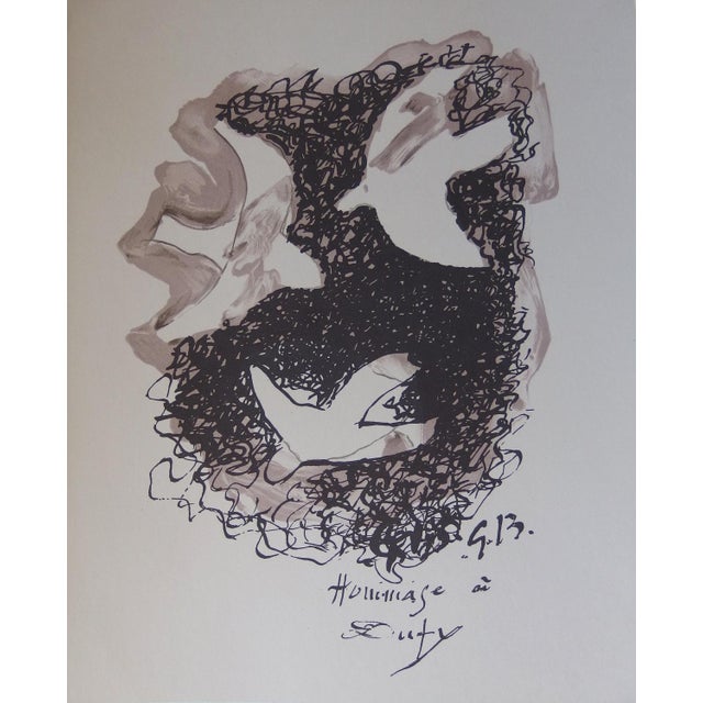 Georges Braque, Composition with Birds, Lithograph For Sale - Image 5 of 5