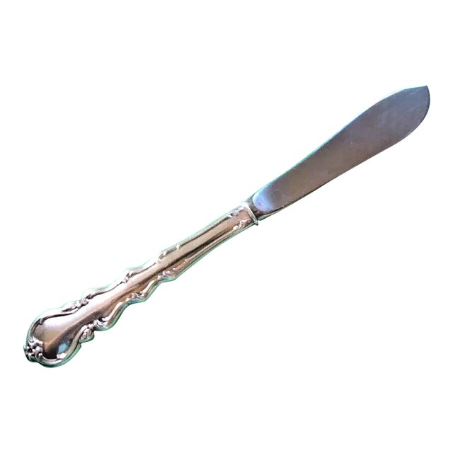 International Sterling Silver Angelique Master Butter Knife For Sale