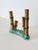 Mid-Century Modern Faux Bamboo and Ceramic Vase, Italian, 1960s For Sale - Image 6 of 10