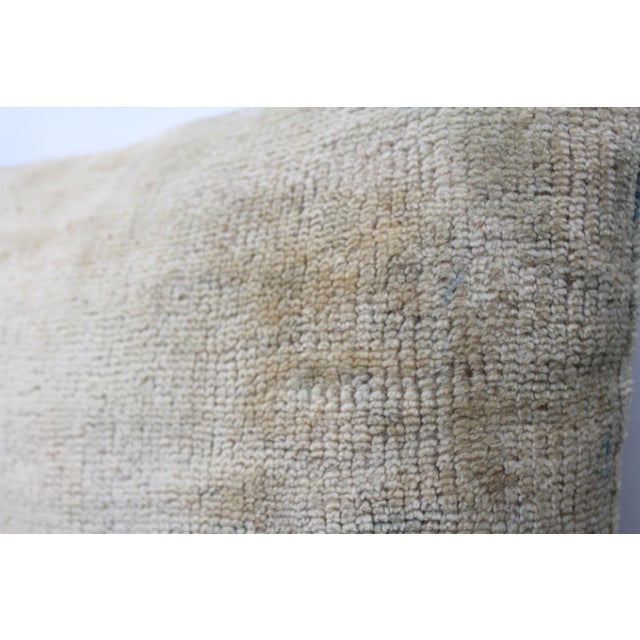 A Pair of Turkish Vintage Rug Decorative Pillow Covers - 20"x20" For Sale - Image 9 of 13