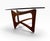 Mid-Century Modern Mid-Century Modern Adrian Pearsall Glass Top Walnut Coffee Table For Sale - Image 3 of 6