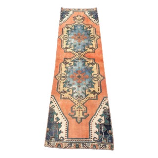 Orange Decorative Runner Rug For Sale
