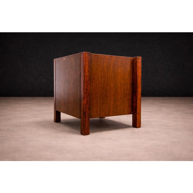 Side Table With Drawers in Rosewood, Jorge Zalszupin, 1960’s For Sale In New York - Image 6 of 9