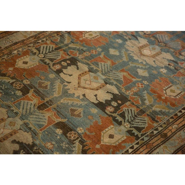 1920s Antique Persian Mehreban Palmette Wool Rug Runner For Sale - Image 11 of 16