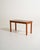 Teak coffee table. Scandinavian production, 1960s. Coffee table produced in Scandinavia in the 1960s. The top is enclosed...