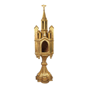 18th Century French Giltwood Architectural Monstrance