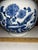 Chinese Large Heavy Chinese Vintage Porcelain Vase Blue & White For Sale - Image 3 of 9