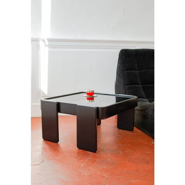 Wood Vintage Coffee Table by Gianfranco Frattini for Cassina, 1970s For Sale - Image 7 of 15