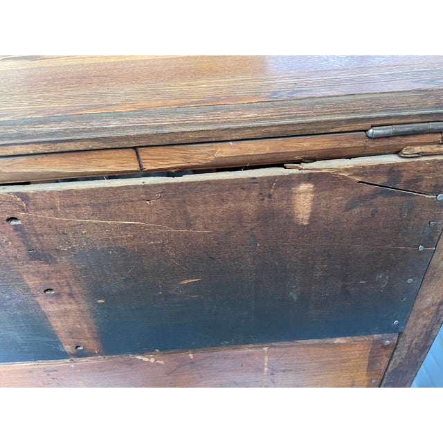 Brown 1920s Cabinet Curio Book Shelf Radio Phonograph For Sale - Image 8 of 11