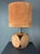 Mid-Century Terracotta Suede Table Lamp. 1970s For Sale - Image 12 of 13