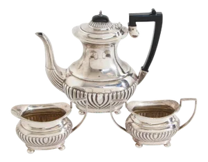 Vintage Sheffield Silverplate Tea Set - Set of 3