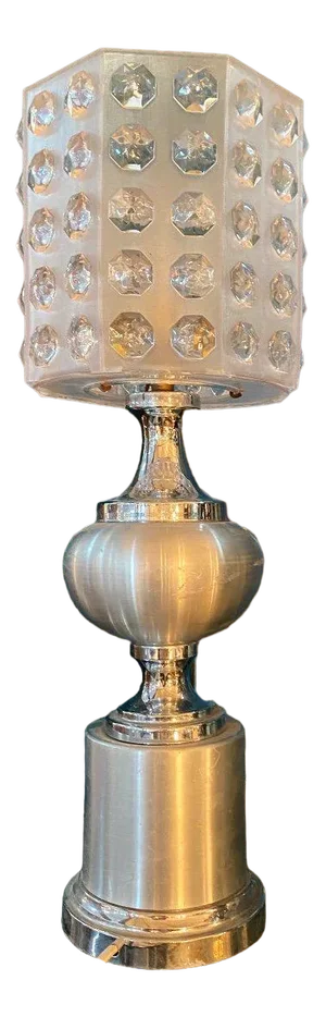Vintage Aluminium Table Lamp