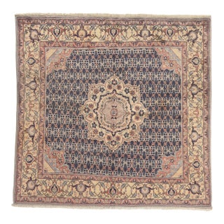 Vintage Persian Bijar Rug, 06'04 X 06'06 For Sale