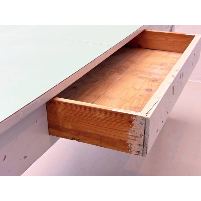 Vintage Swiss Workbench with Drawer, 1950s For Sale - Image 6 of 18