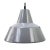 1950s Grey Enamel Vintage Industrial Hanging Lamp from Philips For Sale - Image 5 of 5