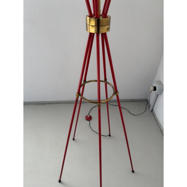 Mid-Century Floor Lamp, 1950s For Sale - Image 6 of 10