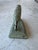 Mid-Century Modern Antique Cast Iron Painted Green For Sale - Image 3 of 6