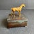 Metal 1940s Horse Statue Trophy Lidded Box Equestrian Ora Horse Racing Vintage Brass For Sale - Image 7 of 12