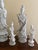Mid 20th Century Collection of Seven Blanc De Chine Quan Yin Figures, a Study in Quiet Form For Sale - Image 5 of 10