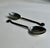 Silver 1990s Gourmet Settings Treble Clef Stainless Serving Set- a Pair For Sale - Image 8 of 17