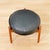 1960s Danish Modern Teak Round Vanity Stool For Sale - Image 5 of 5