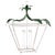 The Francie Pendant adds a whimsical note to any design topped with beautiful slender leaves it will add elegance to any...