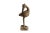 Metal Vintage African Backwards Facing Bird Sculpture For Sale - Image 7 of 7