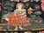 Oversized 1929 Dated Balkan Naive Figural Textile Art Masterpiece For Sale - Image 11 of 17