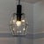 1960s Geometric Iron and Clear Glass Hanging Light from Limburg, 1960 For Sale - Image 5 of 15