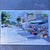 1980’s Original Fishing Village Coastal Sailing Watercolor Painting Double Sided For Sale - Image 4 of 4