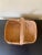 Brown Early 20th Century American Splint Oak Gathering Basket For Sale - Image 8 of 9