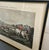 Framed English Lithograph of a Hunting Scene For Sale - Image 9 of 11
