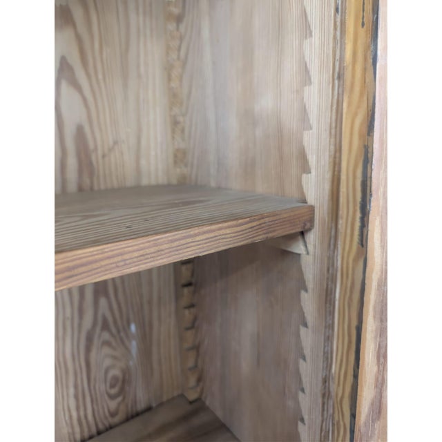 Black Art Nouveau Glazed Display Cabinet in Wood, 1930s For Sale - Image 8 of 14